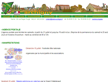 Tablet Screenshot of mairie-archigny.fr